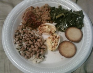 Lucky Peas and Greens!!